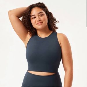 Girlfriend Collective Midnight Dylan Tank Bra